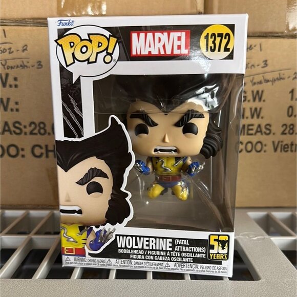 Funko POP! Marvel Wolverine Fatal Attractions 50th Anniversary #1372! - Picture 2 of 7